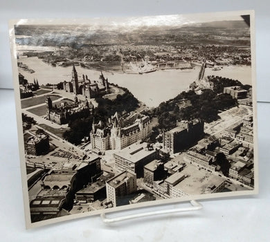Aerial view of Chateau Laurier