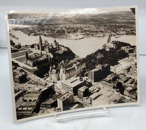 Aerial view of Chateau Laurier