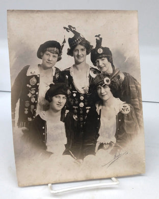 Photo of five "Scottish lassies"