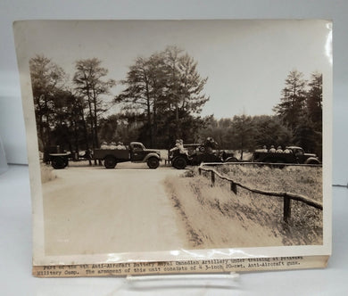 Photograph of 4th Anti-Aircraft Battery Royal Canadian Artillery, Petawawa