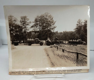 Photograph of 4th Anti-Aircraft Battery Royal Canadian Artillery, Petawawa