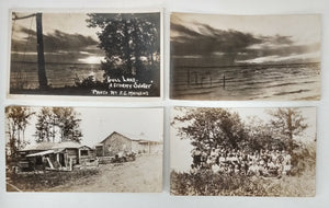 Four photos of Gull Lake, Gravenhurst