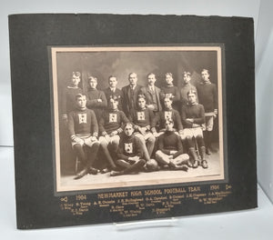 Photograph of Newmarket High School Football Team, 1904