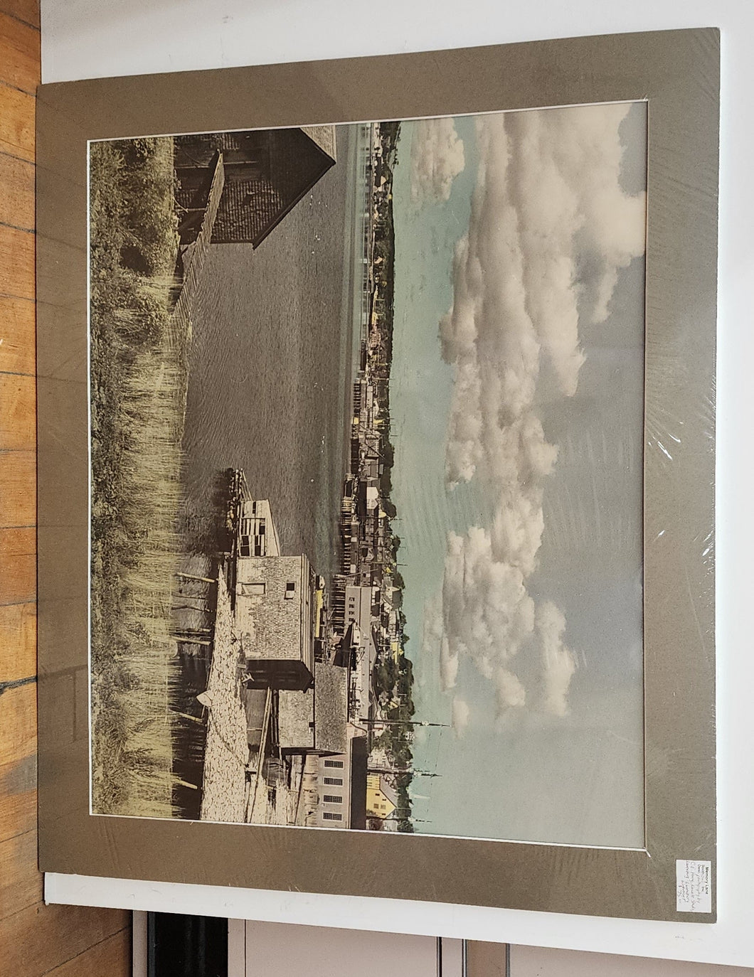 Photograph of waterfront at Lunenburg