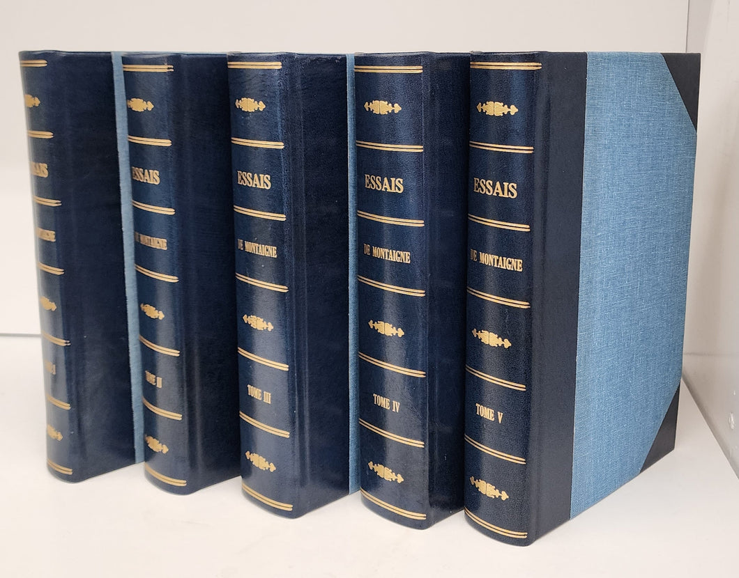 Essais de Michel de Montaigne avec les Notes de Tous les Commentateurs (5 vols.)
