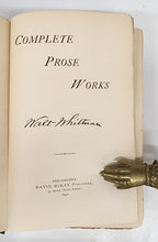 Complete Prose Works
