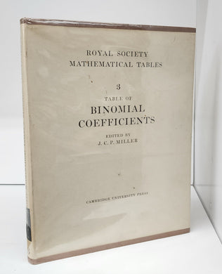 Table of Binomial Coefficients