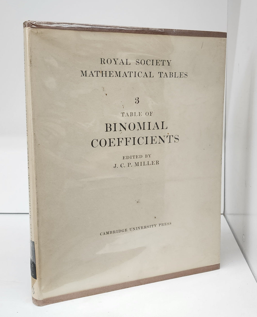 Table of Binomial Coefficients