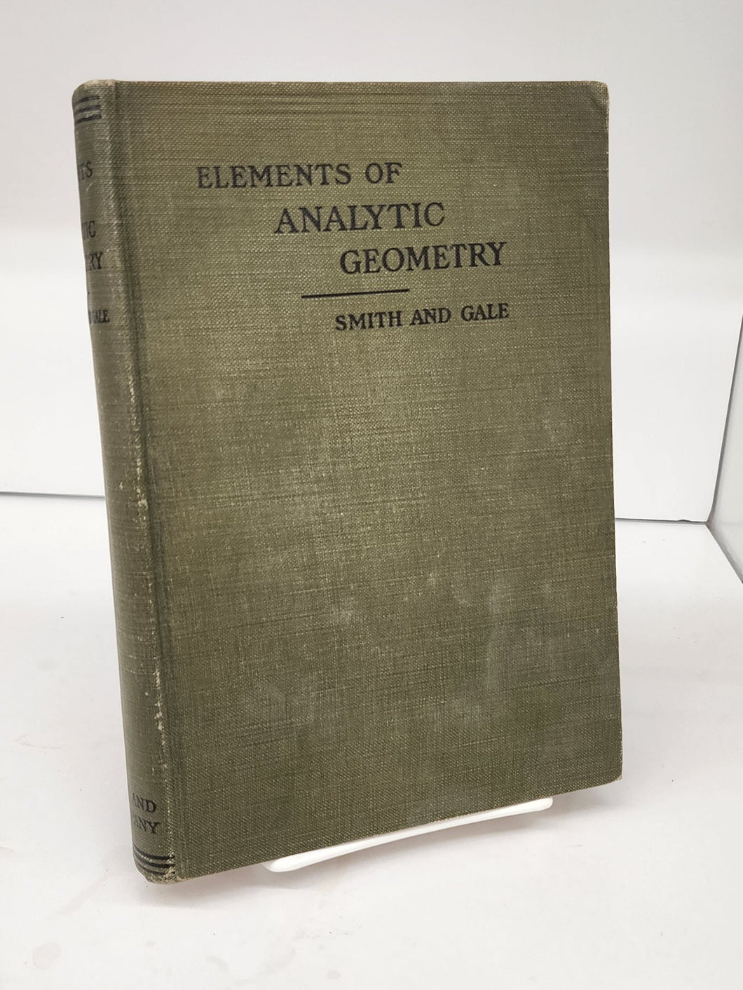 Elements of Analytic Geometry