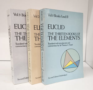 Euclid: The Thirteen Books of The Elements Vols. 1-3