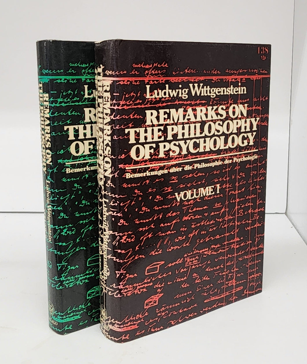 Remarks on the Philosophy of Psychology. Vols. I & II