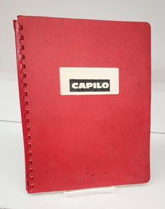 Capilo hair care product catalogue