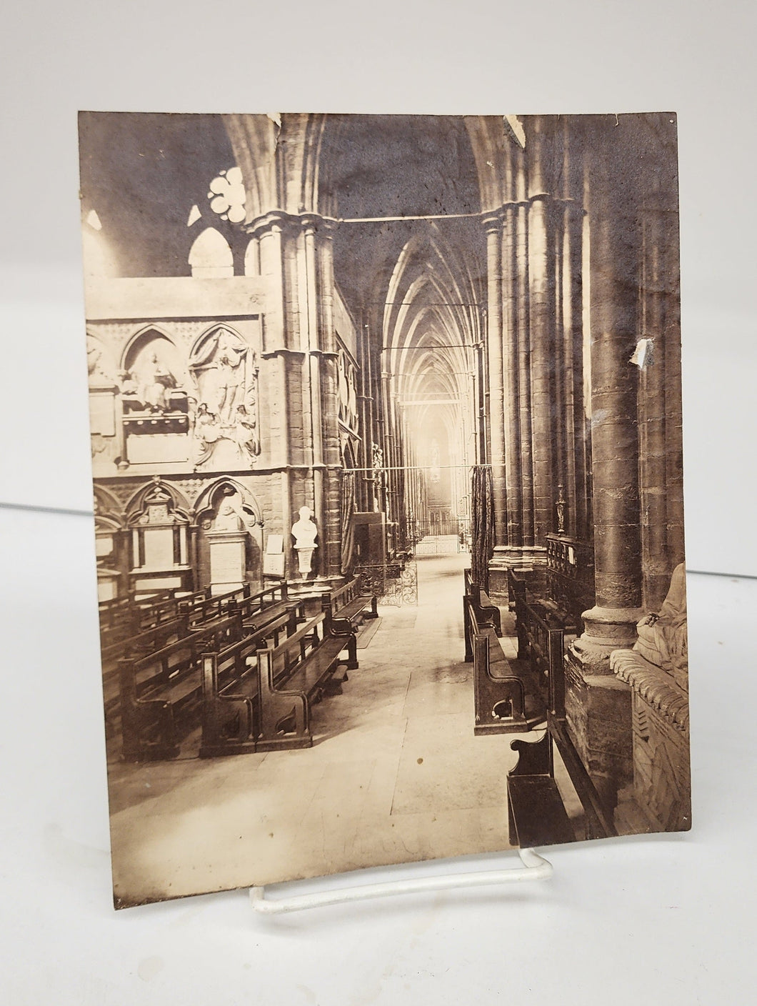 Photograph of South Aisle and Poet's Corner, Westminster Abbey
