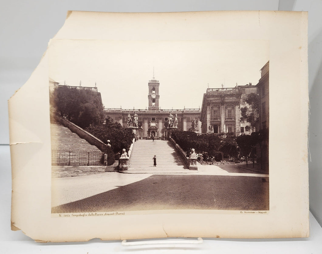 Two photographs of Rome 