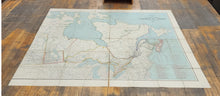 Railway Map of the Dominion of Canada (4 sections out of 6)