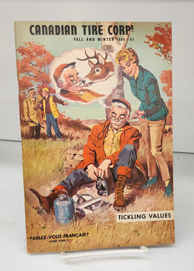 Canadian Tire Fall and Winter 1960-61 catalogue