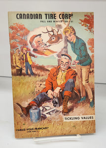 Canadian Tire Fall and Winter 1960-61 catalogue