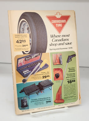 Canadian Tire Spring and Summer 1978