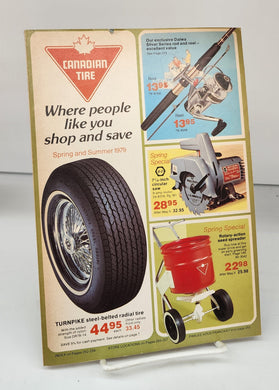 Canadian Tire Spring and Summer 1979