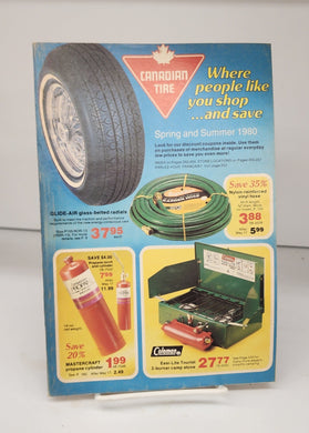 Canadian Tire Spring and Summer 1980