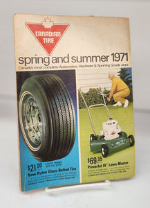 Canadian Tire Spring and Summer 1971