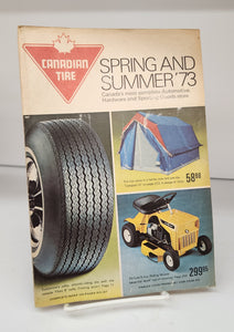 Canadian Tire Spring and Summer '73