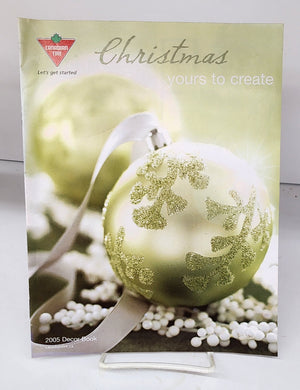 Canadian Tire Christmas 2005 Decor Book