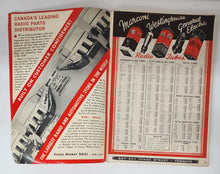 Canadian Tire Radio Accessories and Parts catalogue