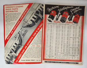 Canadian Tire Radio Accessories and Parts catalogue
