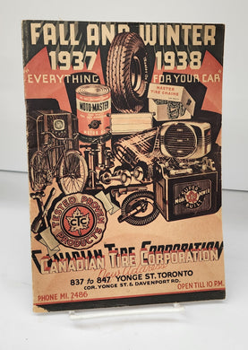 Canadian Tire Fall and Winter 1937-38