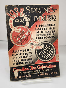 Canadian Tire Spring and Summer 1938