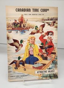 Canadian Tire Fall and Winter 1958-59