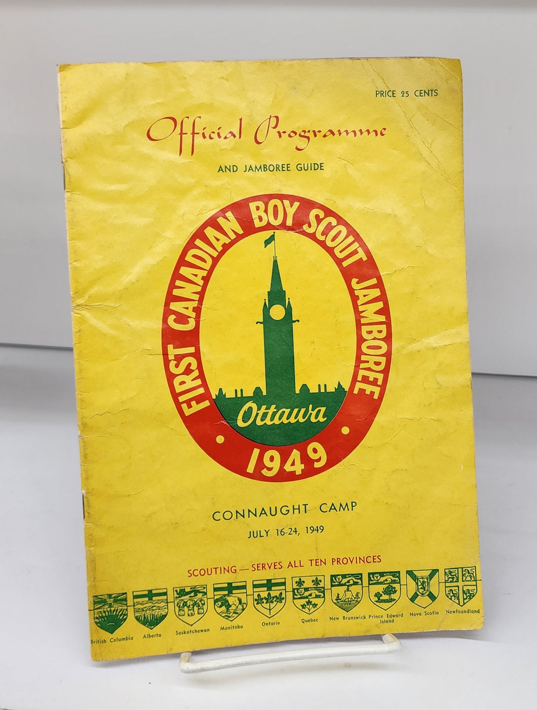 First Canadian Boy Scout Jamboree Official Programme and Jamboree Guide, Ottawa, 1949
