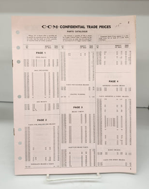 C.C.C. Confidential Tade Prices