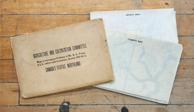 Agriculture and Colonization Committee: Maps to accompany Evidence of Mr. R. E. Young, D.L.S., before said Committee, Session 1907-08 on Canada's Fertile Northland