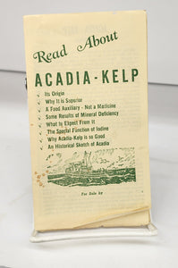 Read About Acadia-Kelp