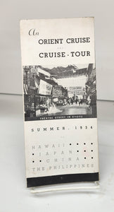 An Orient Cruise and Cruise-Tour