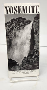 Yosemite tourist flyer