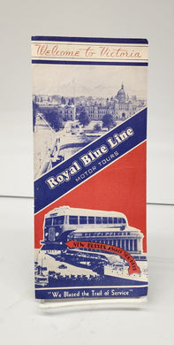 Royal Blue Line Motor Tours Welcome to Victoria flyer