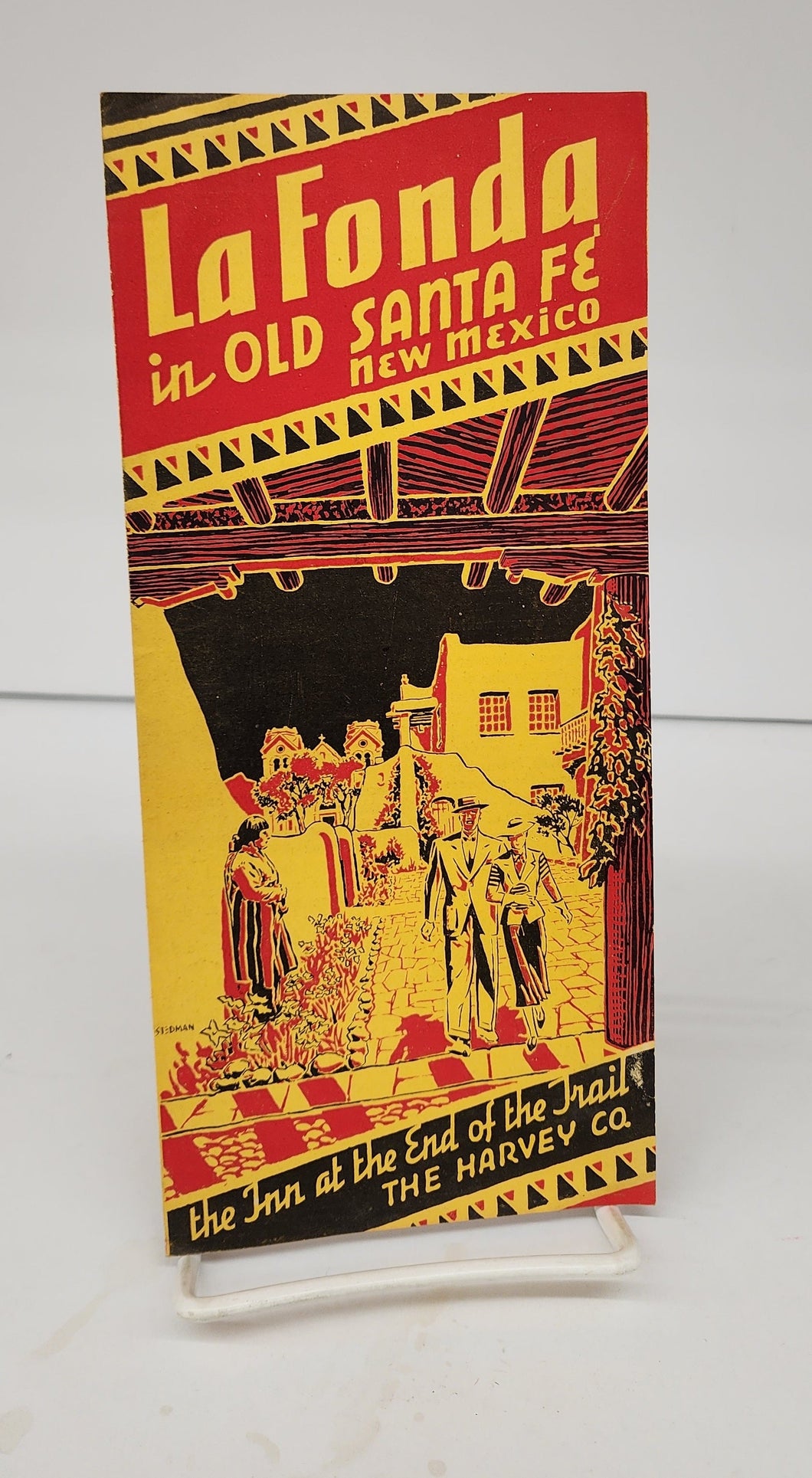 La Fonda in Old Santa Fe, New Mexico (hotel flyer)