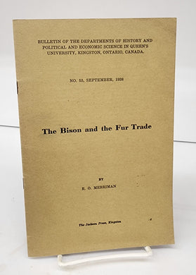The Bison and the Fur Trade