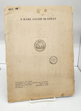A Rare Salish Blanket