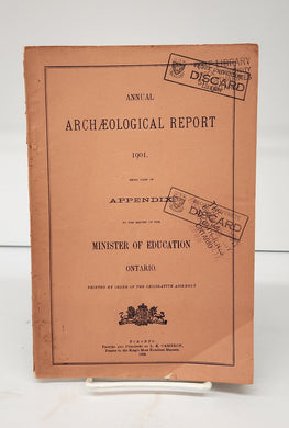 Annual Archaeological Report, 1901