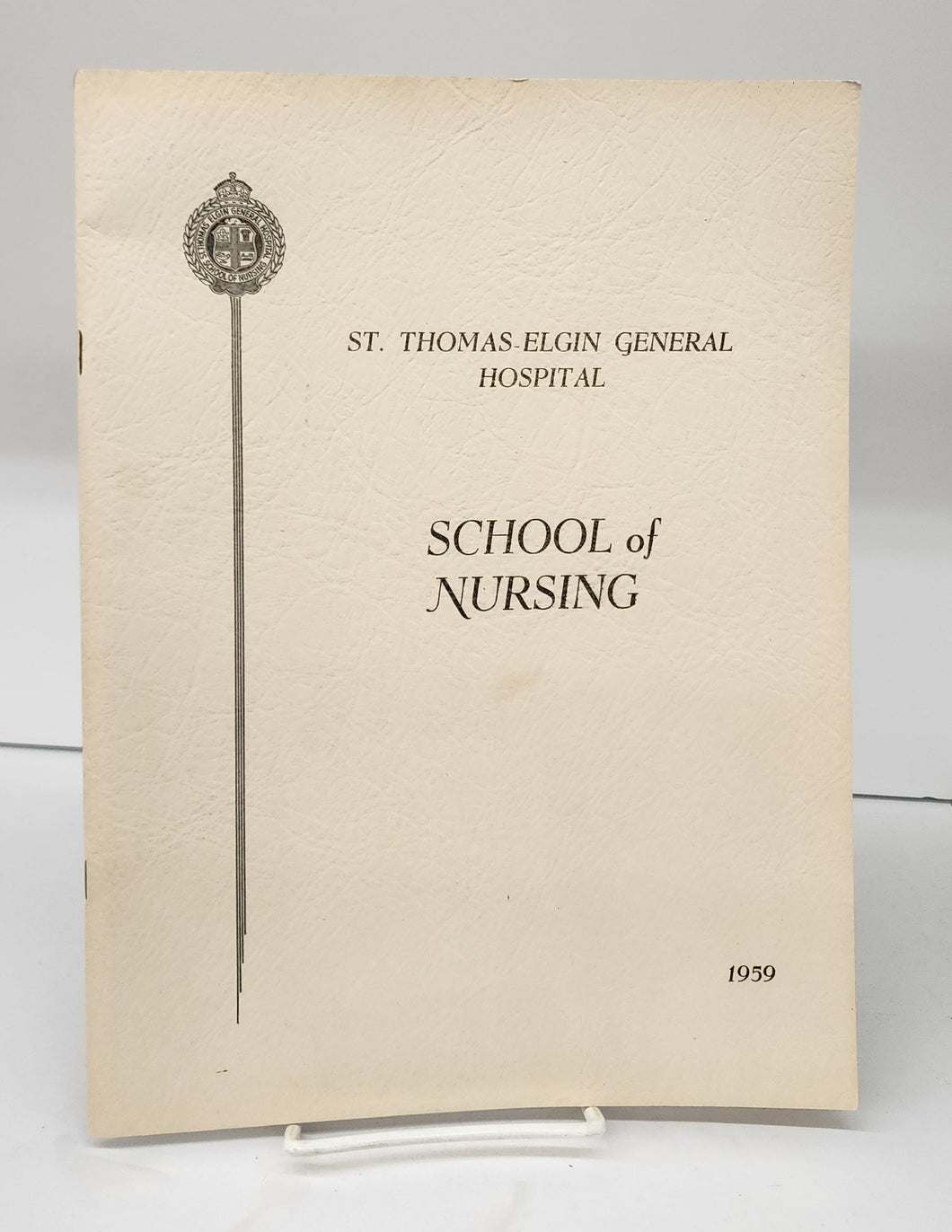 St. Thomas-Elgin General Hospital School of Nursing yearbook