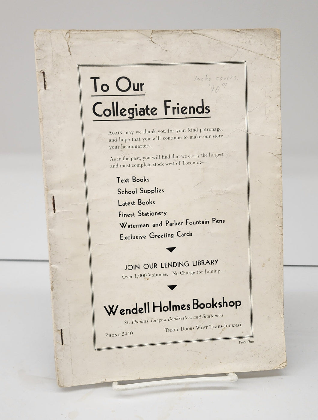 The Collegian, Spring 1934