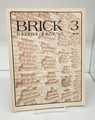 Brick 3: a journal of reviews, spring 1978