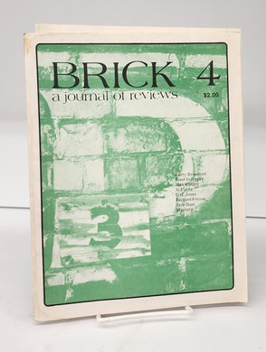 Brick 4: a journal of reviews, fall 1978