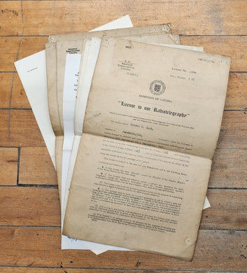 Ham radio licence collection