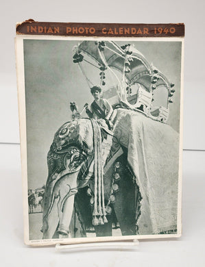 Indian Photo Calendar 1940