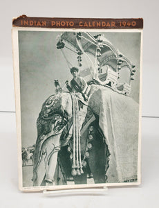 Indian Photo Calendar 1940
